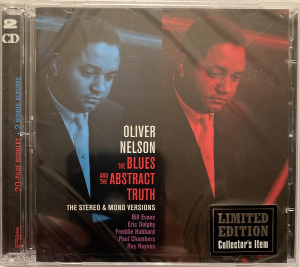 Oliver Nelson : The Blues And The Abstract Truth: The Stereo & Mono Versions (2xCD, Album, Comp, Mono, Ltd, RE, RM, 24-)