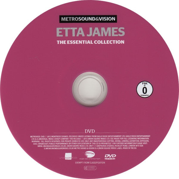 Etta James : The Essential Collection (CD, Comp + DVD-V, PAL)