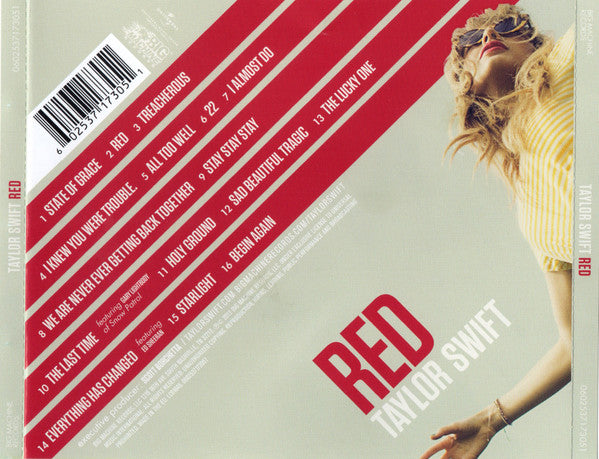 Taylor Swift : Red (CD, Album)