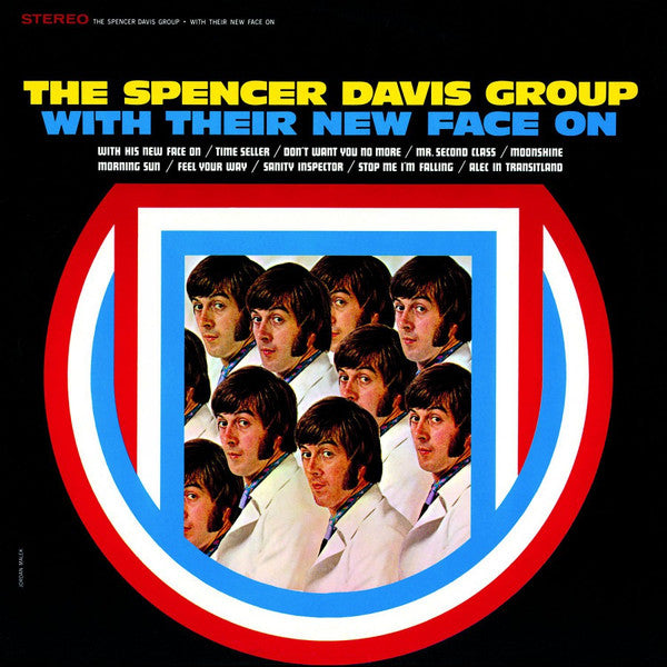 The Spencer Davis Group : With Their New Face On (LP, Album, Ltd, Num, RE, Red)