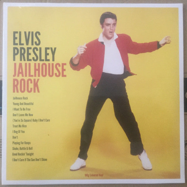 Elvis Presley : Jailhouse Rock (LP, Comp, Yel)