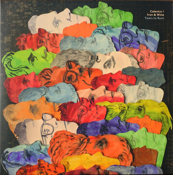 Calexico / Iron And Wine : Years To Burn (LP, Album, Ltd, Tur)