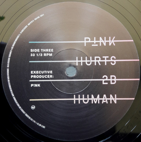 P!NK : Hurts 2B Human (2xLP, Album)