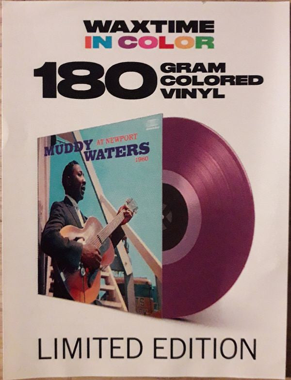 Muddy Waters : Muddy Waters At Newport 1960 (LP, Album, Ltd, RE, Pur)