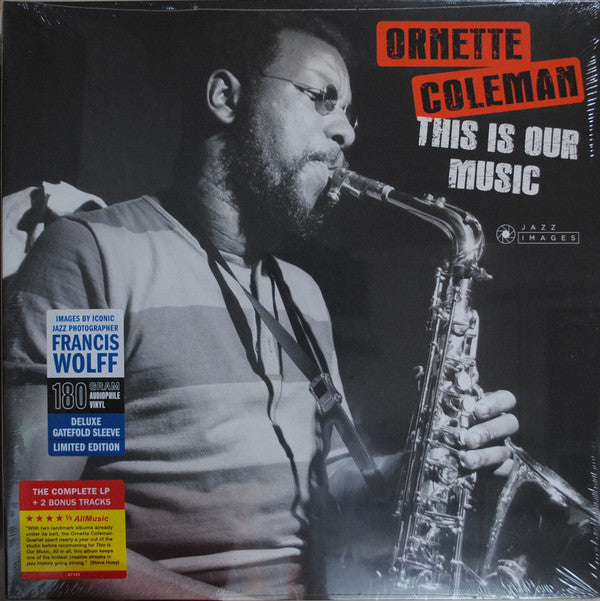 The Ornette Coleman Quartet : This Is Our Music (LP, Album, Dlx, Ltd, 180)