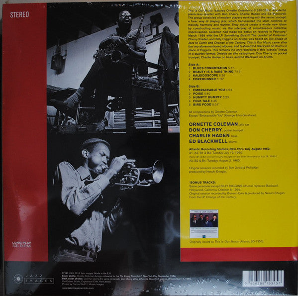 The Ornette Coleman Quartet : This Is Our Music (LP, Album, Dlx, Ltd, 180)