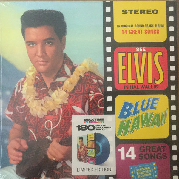 Elvis Presley : Blue Hawaii (LP, Album, Ltd, RE, Blu)