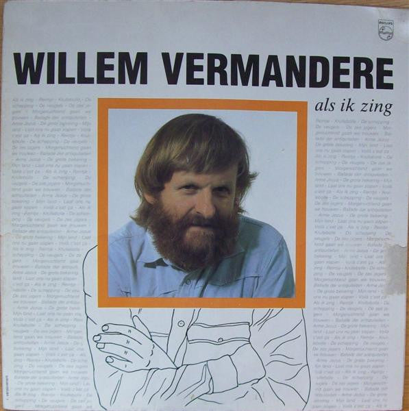 Willem Vermandere : Als Ik Zing (LP, Album)
