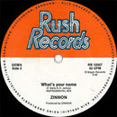 Zinnon* : What's Your Name (Theme From Dr. No) (12")
