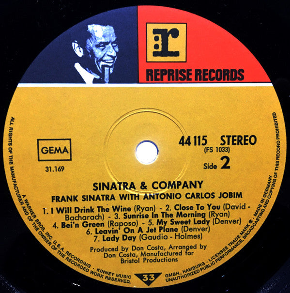 Frank Sinatra : Sinatra & Company (LP, Album)