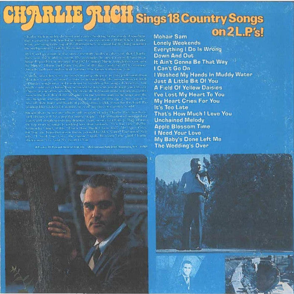 Charlie Rich : 2 Record Set (2xLP, Comp)