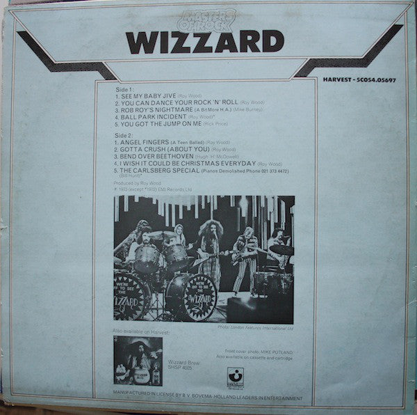 Wizzard (2) : Masters Of Rock (LP, Comp)