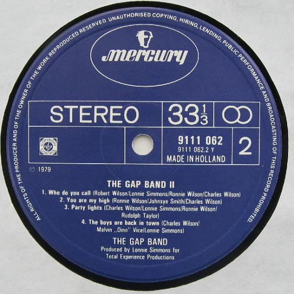 The Gap Band : The Gap Band II (LP, Album)