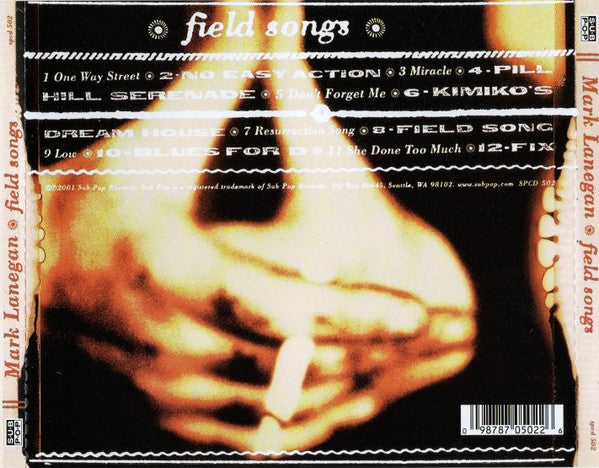 Mark Lanegan : Field Songs (CD, Album, RE)