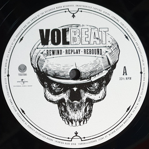 Volbeat : Rewind • Replay • Rebound (2xLP, Album, 180)