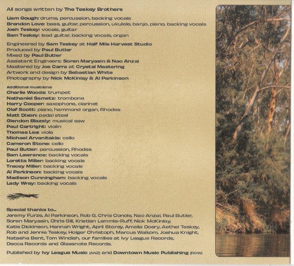 The Teskey Brothers : Run Home Slow (CD, Album)