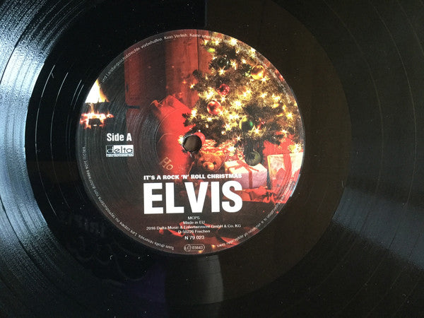 Elvis Presley : It's A Rock 'N' Roll Christmas (LP, Album, RE, 180)