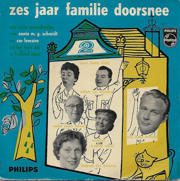 Familie Doorsnee : Zes Jaar Familie Doorsnee -2- (7", EP)