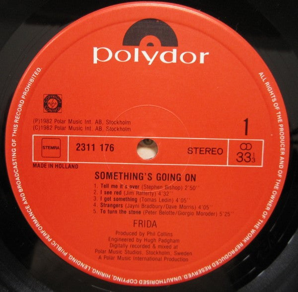 Frida : Something's Going On (LP, Album)