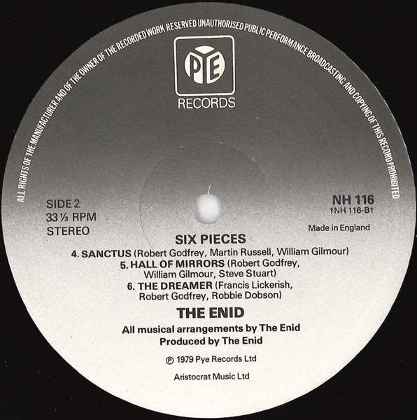 The Enid : Six Pieces (LP)