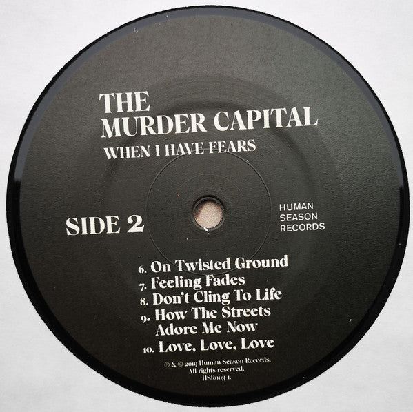 The Murder Capital : When I Have Fears (LP, Album)