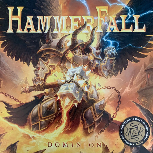 HammerFall : Dominion (LP, Album, Ltd, Gol)