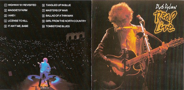 Bob Dylan : Real Live (CD, Album, RE, RP, DAD)