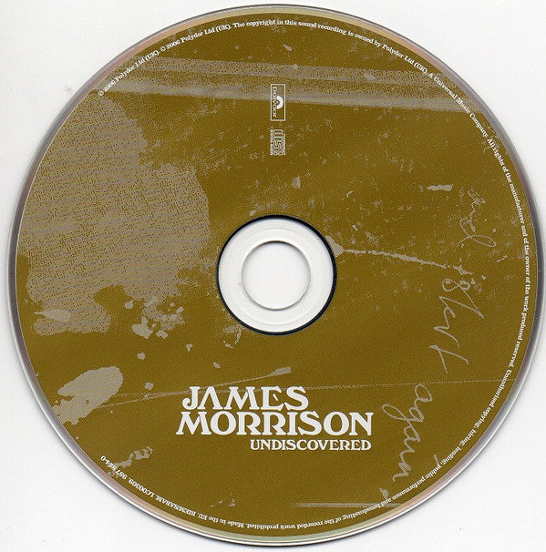 James Morrison (2) : Undiscovered (CD, Album, Enh)