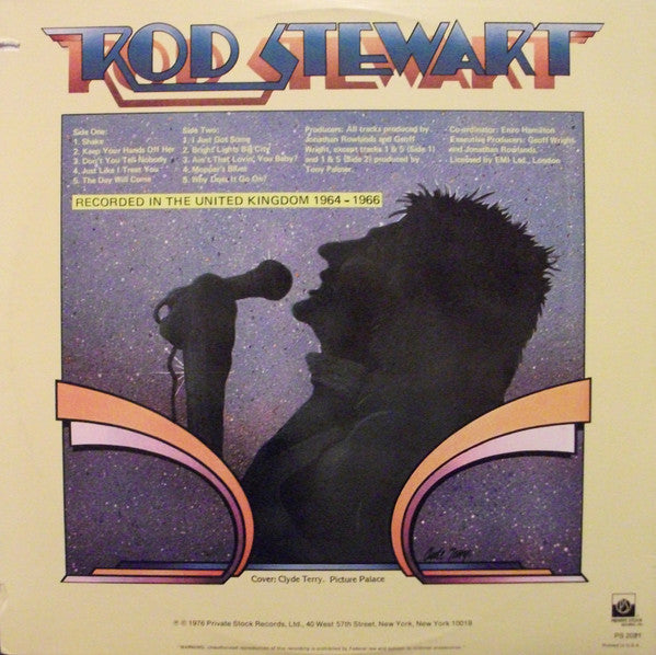 Rod Stewart : A Shot Of Rhythm And Blues (LP, Comp, SP )