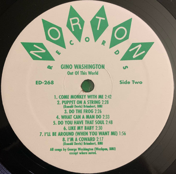 Gino Washington : Out Of This World (LP, Comp)