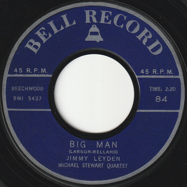 Jimmy Carroll And His Orchestra, Jimmy Leyden : Rumble / Big Man (7", Styrene)