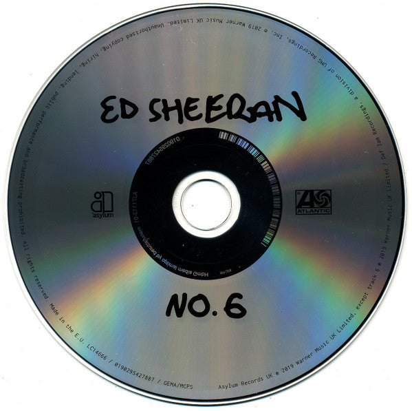 Ed Sheeran : No. 6 (Collaborations Project) (CD, Album)