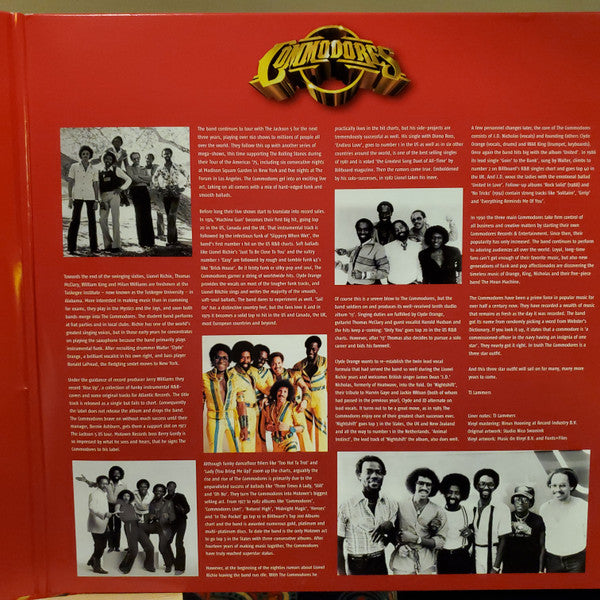 Commodores : Collected (2xLP, Comp, 180)
