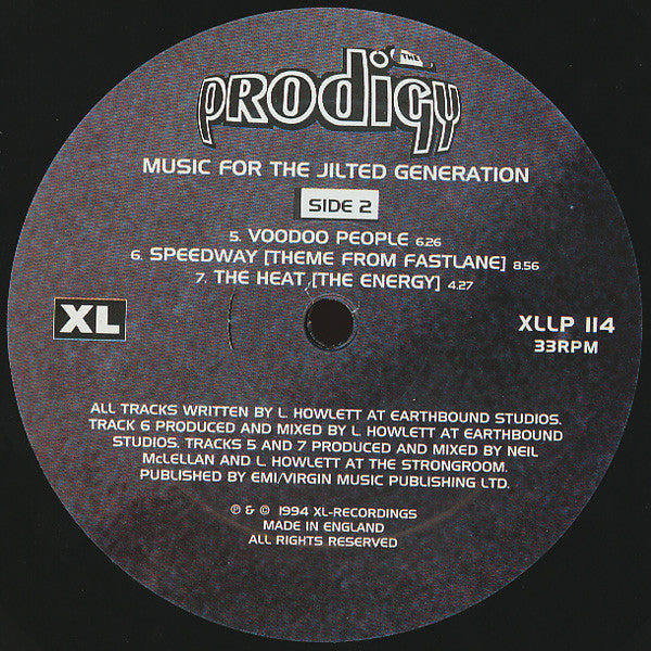 The Prodigy - Music For The Jilted Generation (LP) - Discords.nl