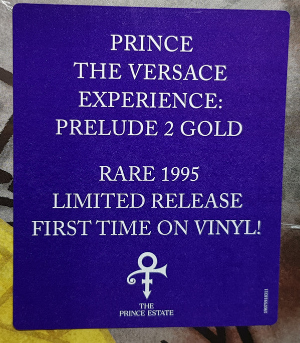 The Artist (Formerly Known As Prince) : The Versace Experience - Prelude 2 Gold (LP, Ltd, RE, Pur)