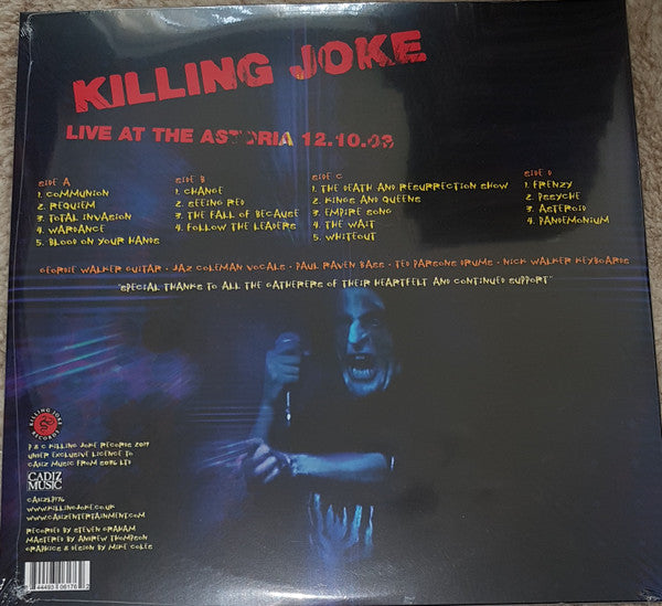 Killing Joke : Malicious Damage - Live At The Astoria 12.10.03 (2xLP, Album, Red)