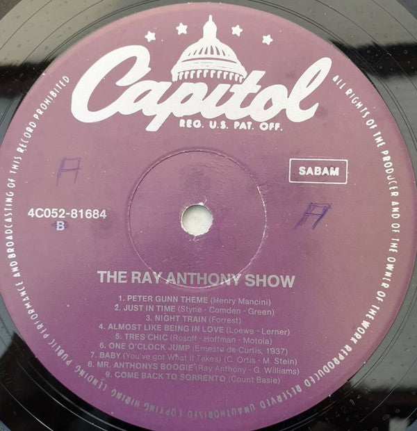 Ray Anthony : The New Ray Anthony Show (LP, RE, pur)