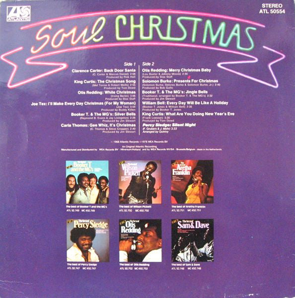 Various : Soul Christmas (LP, Comp)