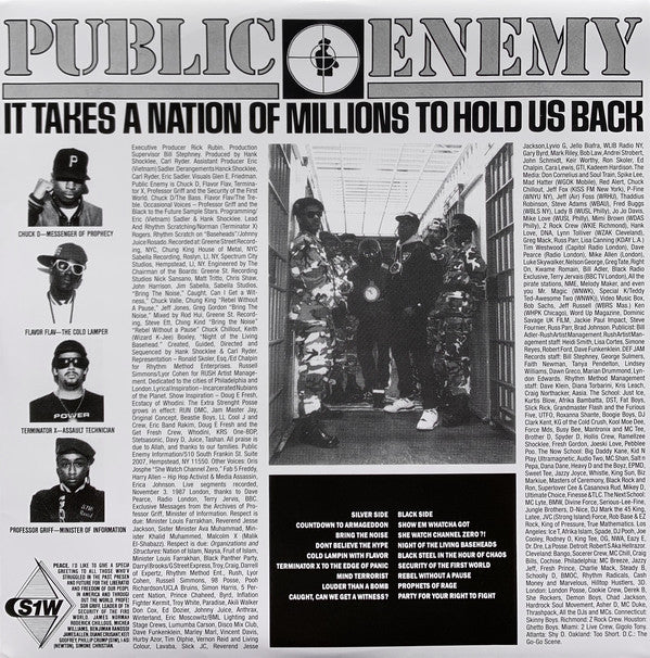 Public Enemy - It Takes A Nation Of Millions To Hold Us Back (LP) - Discords.nl