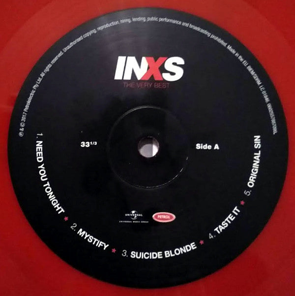 INXS : The Very Best (2xLP, Comp, Ltd, Red)