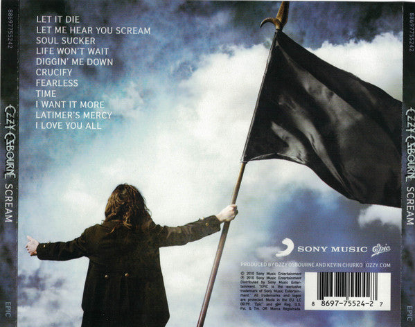 Ozzy Osbourne : Scream (CD, Album, RE)