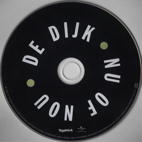 De Dijk : Nu Of Nou (CD, Album)