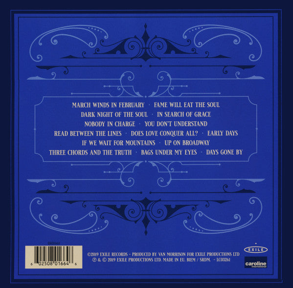 Van Morrison : Three Chords & The Truth (2xLP, Album, Sil)