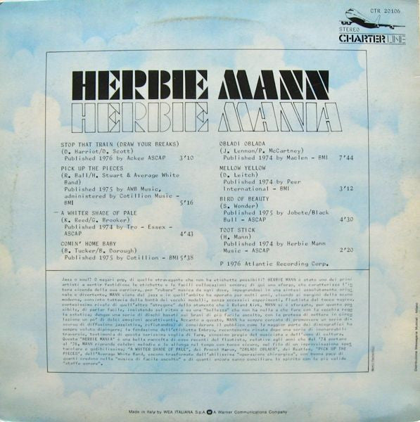 Herbie Mann : Herbie Mania (LP, Comp)