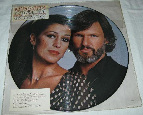 Kris Kristofferson & Rita Coolidge : Natural Act (LP, Album, Ltd, Pic)