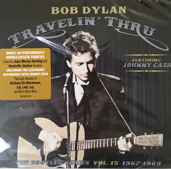 Bob Dylan Featuring Johnny Cash : Travelin' Thru (The Bootleg Series Vol. 15 1967-1969) (3xCD, Album, Mono + Box)