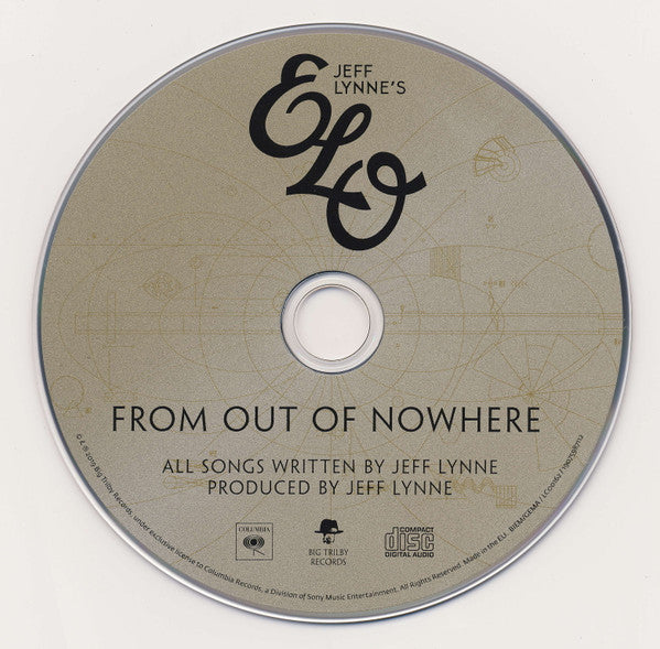 Electric Light Orchestra : From Out Of Nowhere (CD, Album, Car)