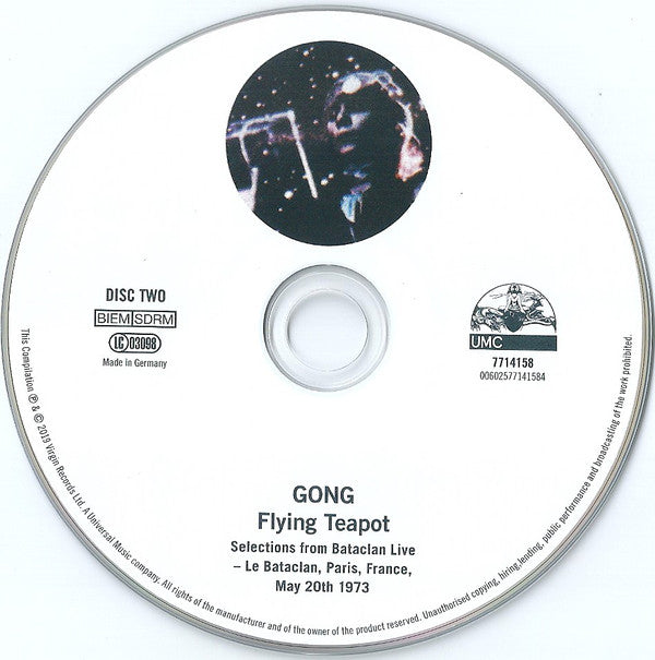 Gong : Flying Teapot (Radio Gnome Invisible Part 1) (CD, Album, RE, RM + CD + Dlx, Dig)