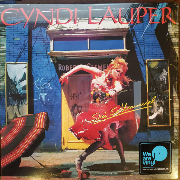 Cyndi Lauper : She's So Unusual (LP, Album, RE)
