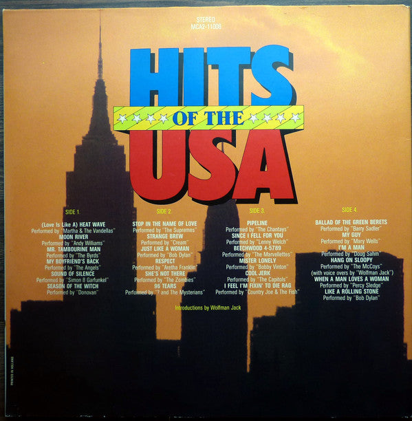 Various : Hits Of The USA (2xLP, Comp, Gat)